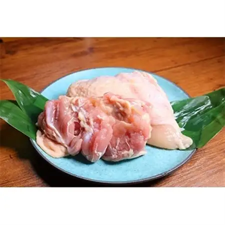 神奈川県産地鶏　丹沢滋黒軍鶏　もも・むね肉セット　約500g【配送不可地域：離島・沖縄県】【1138247】