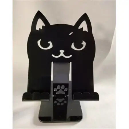 黒猫スマホスタンド【1378985】