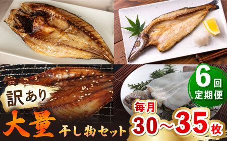 【全6回定期便】【訳あり】 干物 セット [JAQ022] ひもの
