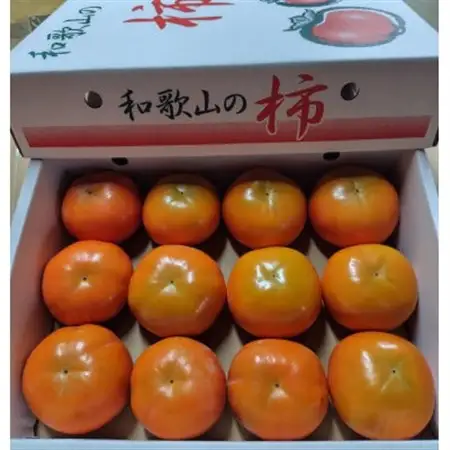 【柿　2026年冬配送】富有柿2kg(家庭用)　S～M　12個_果物・フルーツ 柿（カキ）  かき_【1486495】