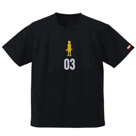JTTA公認　卓球ユニフォーム【男女兼用(ドライ):Mサイズ】プレイヤー　03　ブラック_装飾品・工芸品  洋服 _【1524624】