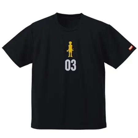 JTTA公認　卓球ユニフォーム【男女兼用(ドライ):Lサイズ】プレイヤー　03　ブラック_装飾品・工芸品  洋服 _【1524630】
