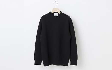 ≪先行予約≫【THISISASWEATER.】A1 : A SWEATER IS ORDINARY BLACK ブラック カシミヤセーター 服 洋服 ユニセックス メンズ レディース ブランド 数量限定 山形県 山辺町 サイズ1 yt-soxxk1