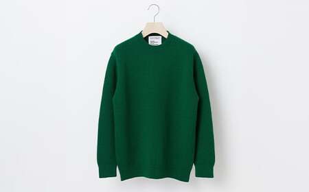 ≪先行予約≫【THISISASWEATER.】A1 : A SWEATER IS ORDINARY GREEN グリーン カシミヤセーター 服 洋服 ユニセックス メンズ レディース ブランド 数量限定 山形県 山辺町 サイズ0 yt-soxxg0