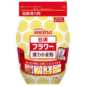 日清　小麦粉　フラワー　1kg×15個（計15kg）