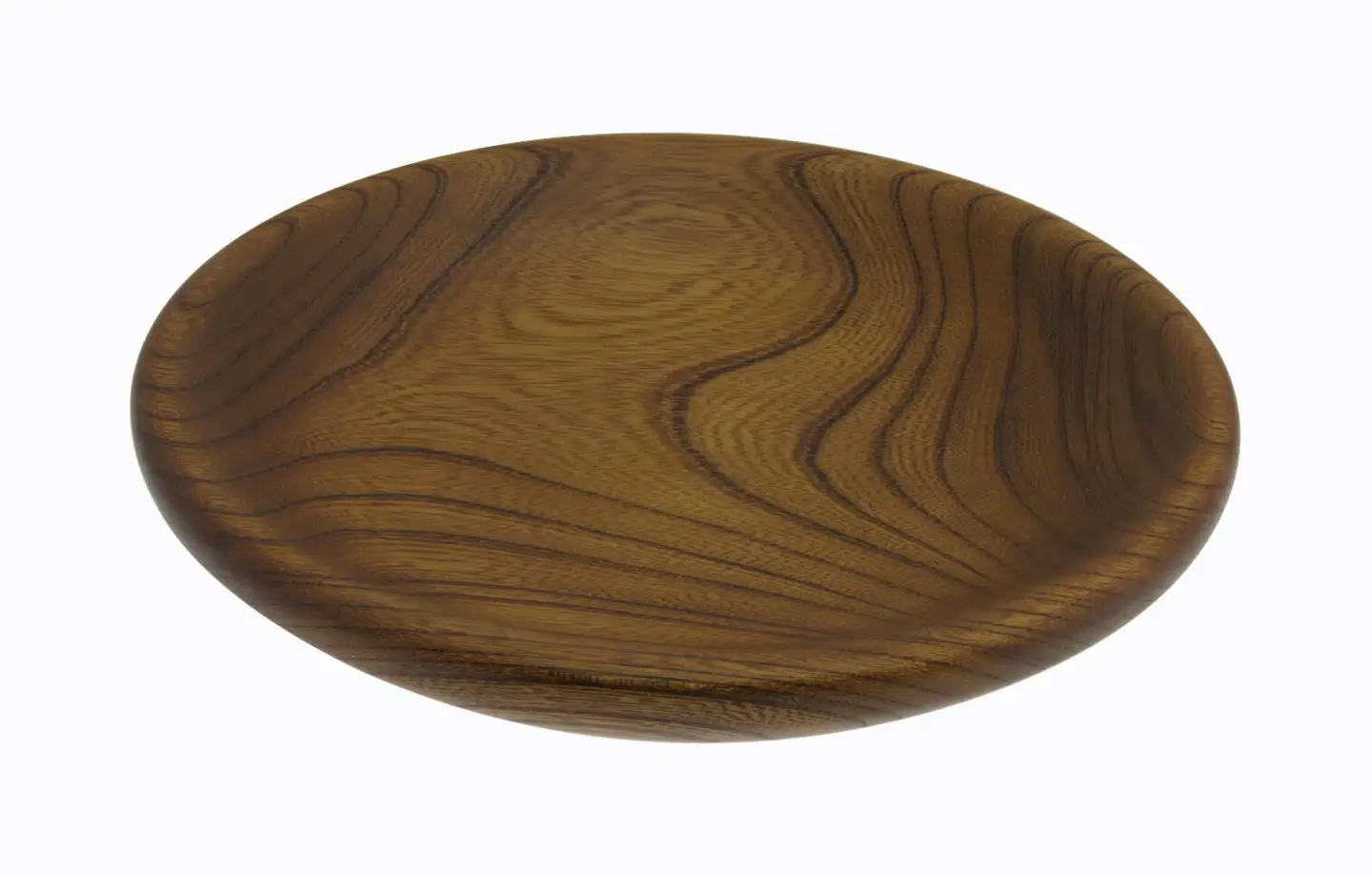 Zelkova バルク　8寸【お皿 キッチン用品 食器 雑貨 日用品 φ24cm×高さ3cm 木製食器 国産ケヤキ  工芸品 職人の手作り おしゃれ食器 神奈川県 小田原市 皿 皿】
