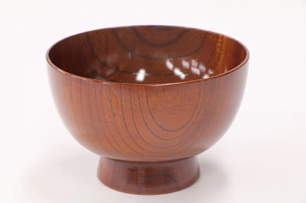 小田原漆器 大椀（雑煮椀）【小田原漆器 欅材 直径130mm×高さ84mm
