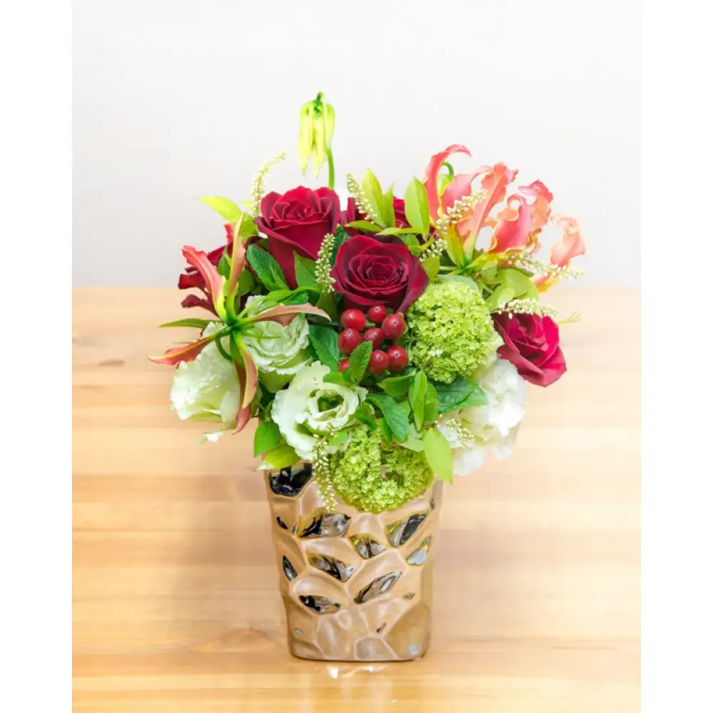 アレンジメント Sサイズ_レッド系