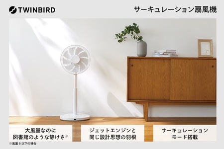 【換気】サーキュレーション扇風機 (EF-E952W)