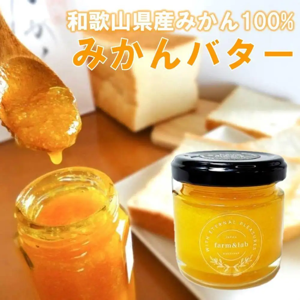 和歌山県 みかんバター 560g(80g×7瓶)