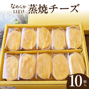 蒸焼チーズ　１０個入[120A06] チーズケーキ 冷凍 愛知県 小牧市 アンプチベアやぐま