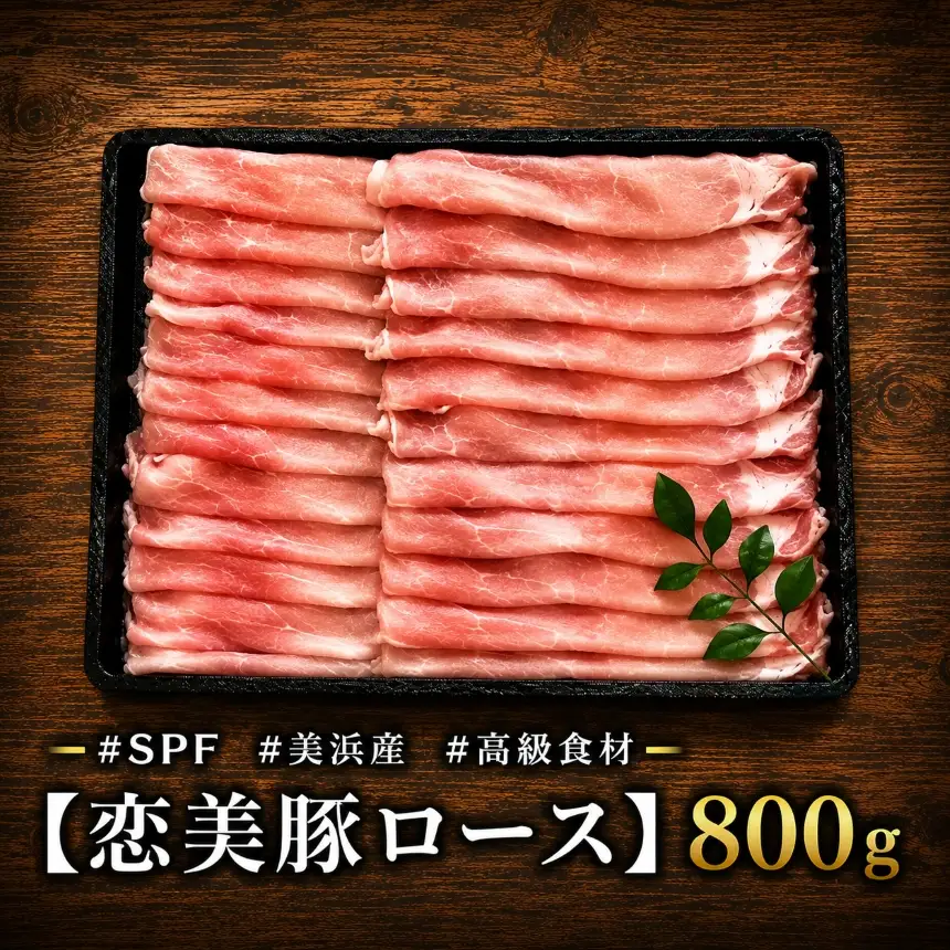 ブランド豚【SPF豚肉】【恋美豚】2種の食べ比べ味わいセット ◇ ※北海道・沖縄・離島への配送不可