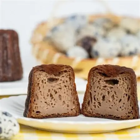 うずらカヌレ6個入り《冷凍》ココア_菓子・スイーツ 焼き菓子  _【配送不可地域：離島】【1508071】