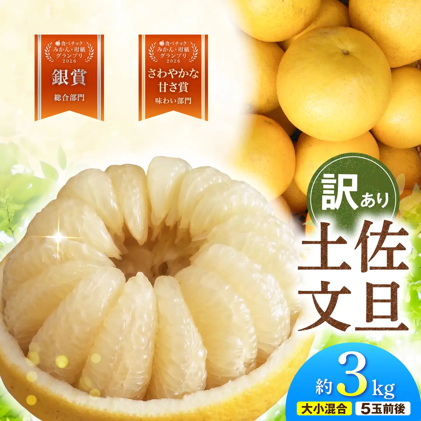 【先行予約】土佐水谷農園の露地土佐文旦 家庭用約3キロ 3kg 大小混合〈2027年1月20日～発送〉フルーツ 柑橘 みかん 果物 くだもの 柑橘類 デザート おやつ 訳あり わけあり【土佐水谷農園】 [BQBD005]