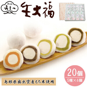 みまつの生大福詰め合わせ　20個セット