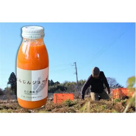 千葉の人参農家が作ったにんじんジュース200ml×20本_飲料・ドリンク  ジュース   飲料・ドリンク  果汁飲料 _【1289991】