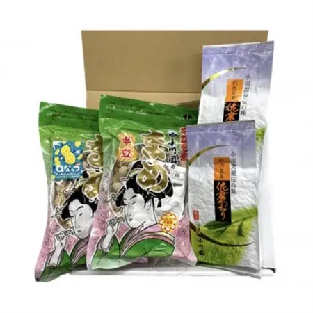 銘茶・落花生詰合せ_野菜 豆  まめ マメ  飲料・ドリンク 茶葉・ティーバッグ 茶 _【1292834】