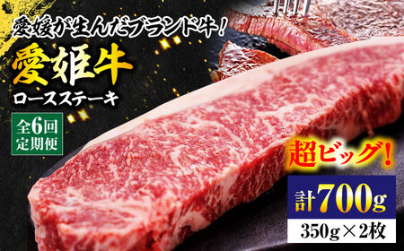ステーキ 定期便【全6回】（2人前）ステーキ 牛肉 ロース[AGCC041]