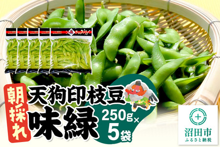 厳選 天狗印枝豆「味緑（みりょく）」約1.25kg