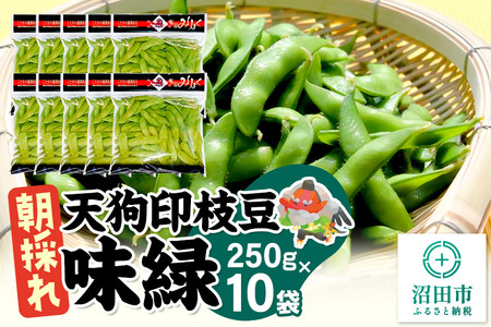 厳選 天狗印枝豆「味緑（みりょく）」約2.5kg