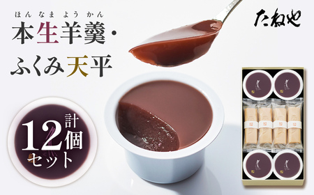 【たねや】本生羊羹4・ふくみ天平8 BN07