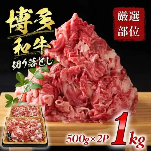 牛肉 切り落とし牛肉 | 博多和牛 1kg 訳あり CP016