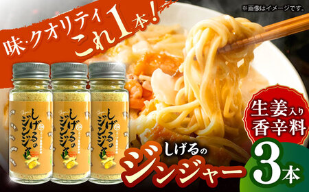 しげるのジンジャー3本セット　/　スパイス　ジンジャー　肉　胡椒　鶏ガラ　/　諫早市　/　株式会社飯盛グリーン開発　 [AHCY011] 
