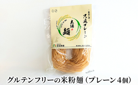 【新国農園】太陽の麺（プレーン4個セット）