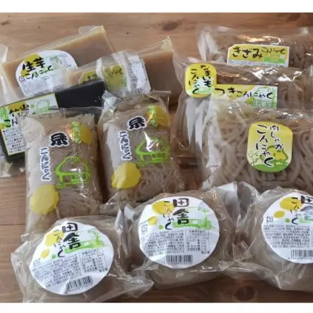 添加物不使用　国産こんにゃく詰め合わせスタンダード_惣菜・加工品   _【1513705】