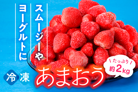 A1472.【期間限定！！】冷凍あまおう(いちご)約2kg