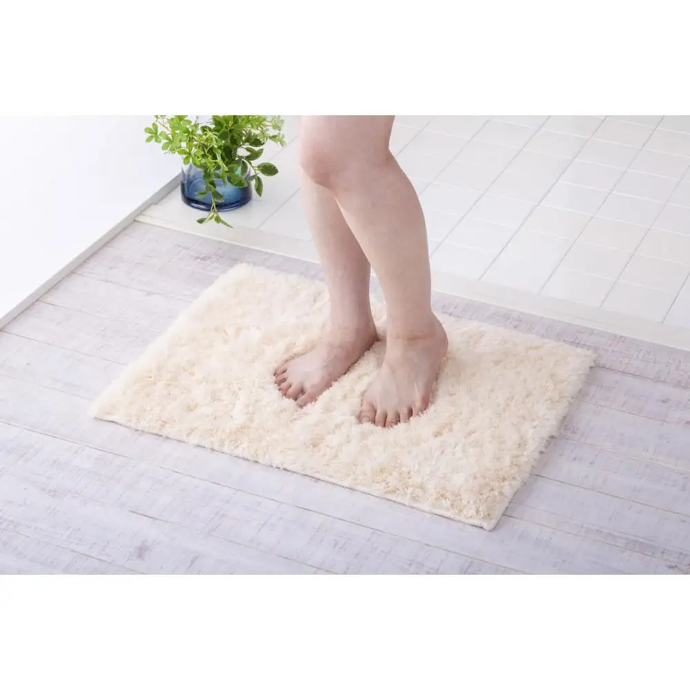 【ふるさと納税限定】ふわふわコスモトロン吸水速乾バスマット30mm3色セット 縦45cm×横60cm