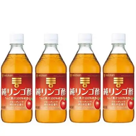 ミツカン　純リンゴ酢　500ml×4本【1514994】
