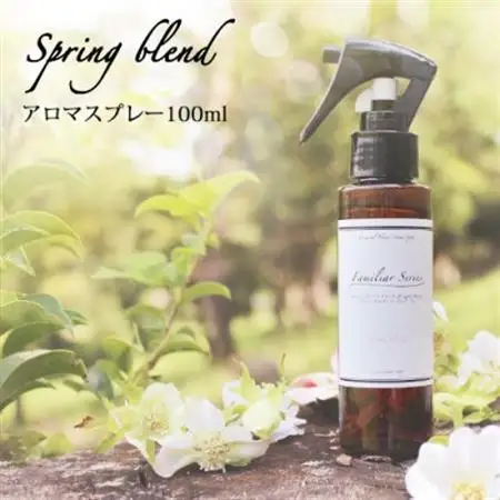 easeアロマスプレー Spring blend 100ml　春のFamiliar Series【配送不可地域：沖縄県】【1527786】