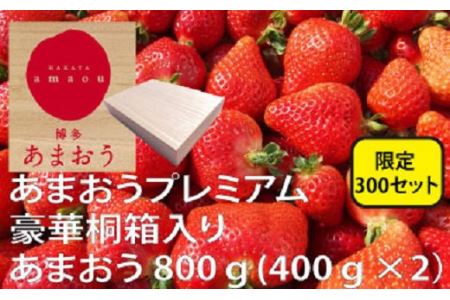 BE037.★限定品★あまおうプレミアム（桐箱入り）／２０２７年１月下旬～４月配送【あまおう】