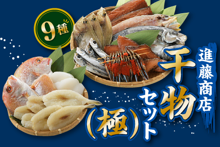 BI019.【大満足】進藤商店一夜干しセット（極）