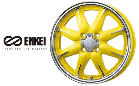 ENKEIアルミホイール“all one”Lemon Yellow【配送不可：離島】 雑貨 日用品 