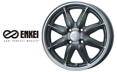 ENKEIアルミホイール“all one”Gunmetallic【配送不可：離島】 雑貨 日用品 