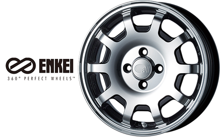 ENKEIアルミホイール“all four”Black【配送不可：離島】 雑貨 日用品 