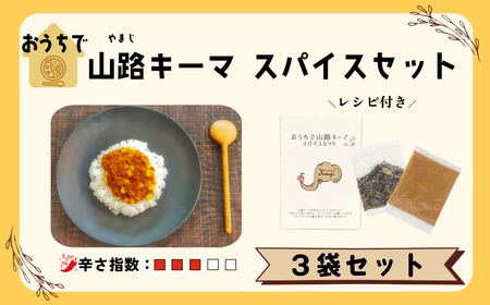 スパイスカレー 【4人分×3セット】 スパイスカレー専門店「山路」　Aj-002