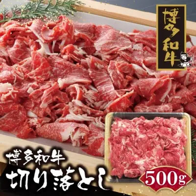 Y09-01 博多和牛 切り落とし500g 牛肉 
