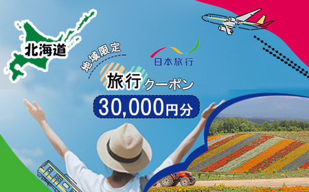 地域限定旅行クーポン30,000円分 日本旅行 トラベルクーポン 納税チケット 旅行 宿泊券 ホテル 観光 旅行 旅行券 交通費 体験 宿泊 夏休み 冬休み 家族旅行 ひとり旅 カップル 夫婦 親子 北海道旅行 F6S-140