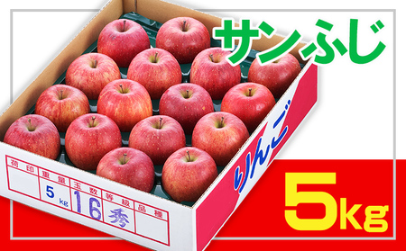 ☆フルーツ王国山形☆サンふじりんご 秀品 5kg【令和8年産先行予約】FS25-752