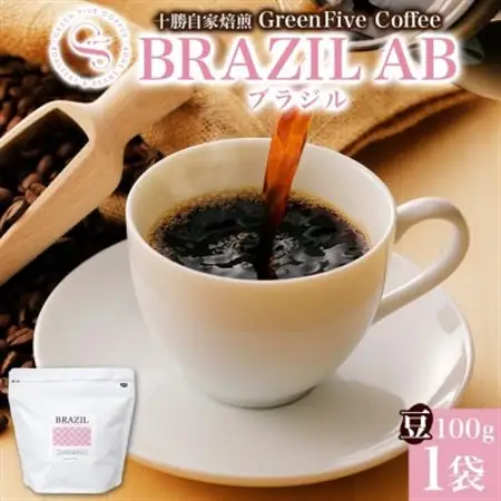コーヒー豆 ブラジル 100g 1袋 鮮度を高めたスペシャリティコーヒー 北海道 帯広市_飲料・ドリンク コーヒー豆 コーヒー・コーヒー豆 珈琲 珈琲豆_【1503296】