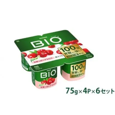 ダノンビオ ヨーグルト 甘酸っぱいアセロラ 75g×4P×6セット_卵・乳製品 ヨーグルト  _【配送不可地域：離島・沖縄県】【1518335】