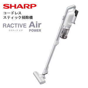 J160(ホワイト系)　SHARP コードレススティック掃除機 EC-SR11-W（ホワイト系）【シャープ 電化製品 家電 生活家電 コードレス スティック クリーナー 掃除機  パワー 長時間 新生活 正規品 大阪府 八尾市 返礼品】