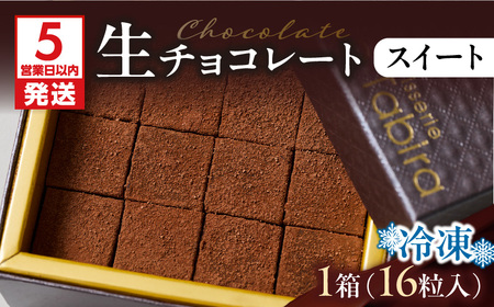 【5営業日以内に発送】生チョコレート スイート K300-004_01 冷凍 スピード配送 最短 すぐ届く お急ぎ