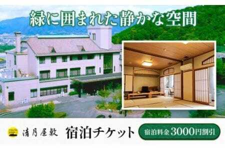宿泊チケット 3000円分 宿泊割引券