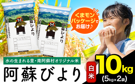 白米 精米 阿蘇びより 10kg (5kg×2袋)