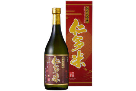 ｢仁多米コシヒカリ｣純米大吟醸720ml【日本酒 720ml 純米大吟醸 純米酒 酒 お酒 地酒 晩酌 アルコール 四合瓶 プレゼント 贈り物 贈答 ギフト】