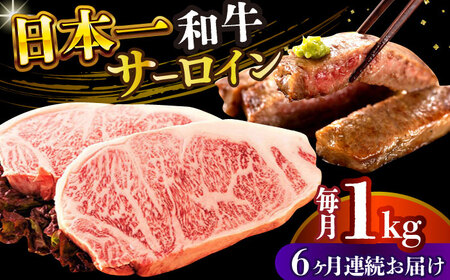 【6回定期便】A4-A5 長崎和牛 サーロインステーキ（250g×4） [DBS091] 牛肉 焼肉 ステーキ 
